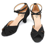NEW ARRIVAL! Women's Salsa Bachata Ballroom Dance Shoes Black