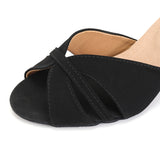 NEW ARRIVAL! Women's Salsa Bachata Ballroom Dance Shoes Black
