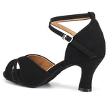 NEW ARRIVAL! Women's Salsa Bachata Ballroom Dance Shoes Black