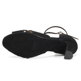NEW ARRIVAL! Women's Salsa Bachata Ballroom Dance Shoes Black