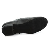 NEW ARRIVAL! Black Leather Latin Men's Salsa Shoe
