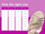 Latin dance shoes Satin & Rhinestones with 3" Heel!