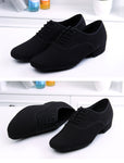 Black Suede Men's Salsa Shoes