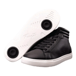 Fuego Shoe Black and White High Top