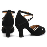 NEW ARRIVAL! Women's Salsa Bachata Ballroom Dance Shoes Black