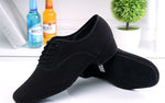Black Suede Men's Salsa Shoes